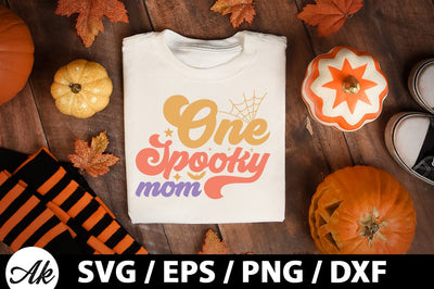 One spooky mom Retro SVG SVG akazaddesign 