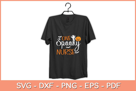 One Spooky Nurse Halloween Svg Design SVG artprintfile 