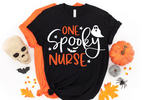 One Spooky Nurse Halloween SVG - Nurse SVG - Spooky SVG SVG She Shed Craft Store 