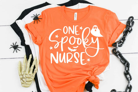 One Spooky Nurse Halloween SVG - Nurse SVG - Spooky SVG SVG She Shed Craft Store 