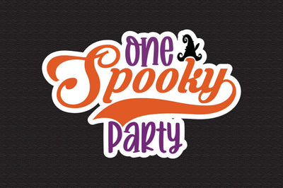 One Spooky Party SVG nirmal108roy 