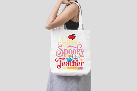 One Spooky Teacher SVG designartist 