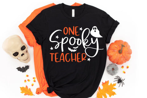 One Spooky Teacher SVG - Halloween SVG SVG She Shed Craft Store 