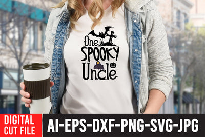 One SPooky Uncle SVG Cut File SVG BlackCatsMedia 