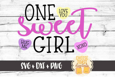 One Sweet Girl SVG Cheese Toast Digitals 