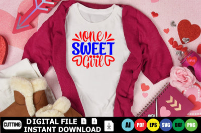 One Sweet Girl SVG Shahin alam 