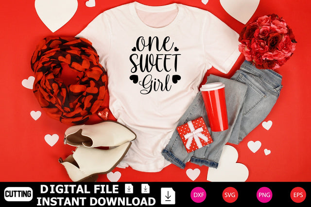 One Sweet Girl SVG Shahin alam 