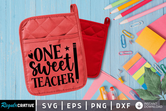 One sweet teacher SVG Design SVG Regulrcrative 