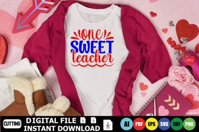 One Sweet Teacher SVG Shahin alam 