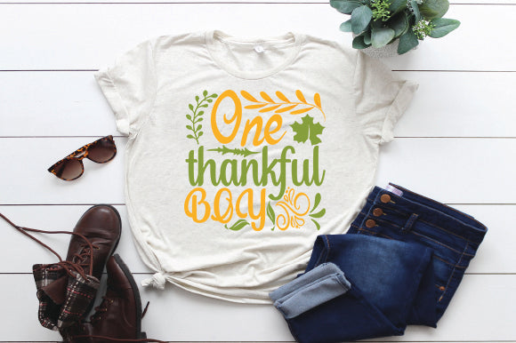 One thankful boy SVG thesvgfactory 