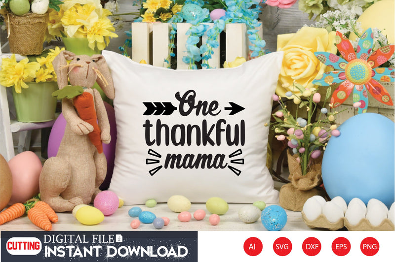 One Thankful Mama SVG CraftlabSvg29 