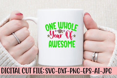 One Whole Year Of Awesome SVG Cut File SVG Syaman 