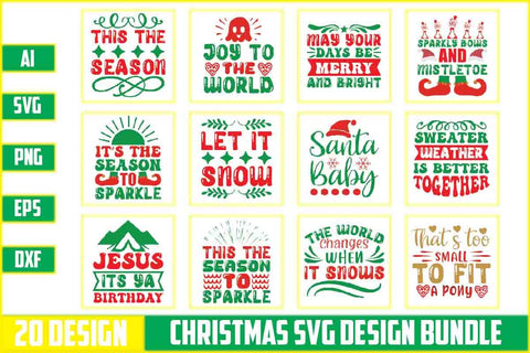 Only Christmas Bundle SVG Creativeart88 