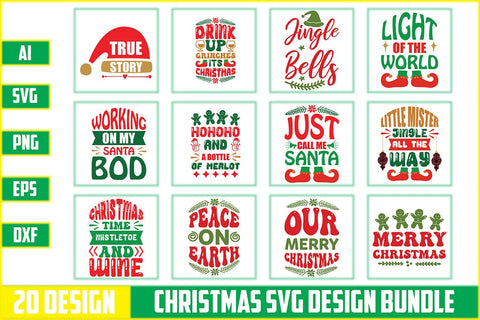 Only Christmas Bundle SVG Creativeart88 