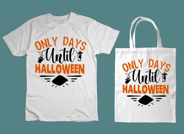 Only Days Until Halloween SVG SVG CraftingStudio 