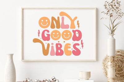 Only good vibes, Mental Health SVG SVG DESIGNISTIC 