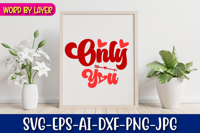 only you Svg SVG Blessedprint 