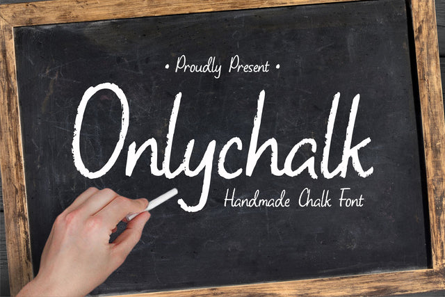 Onlychalk Font Allouse.Studio 