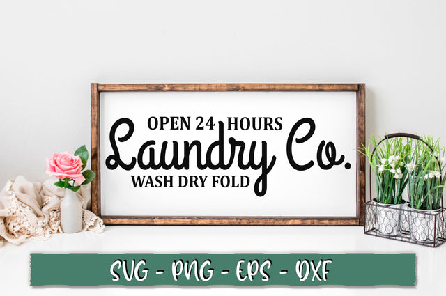 Open 24 hours laundry co wash dry fold SVG SVG Shetara Begum 
