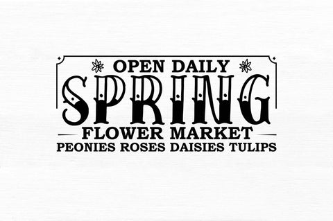 Open daily spring flower SVG Design SVG Regulrcrative 