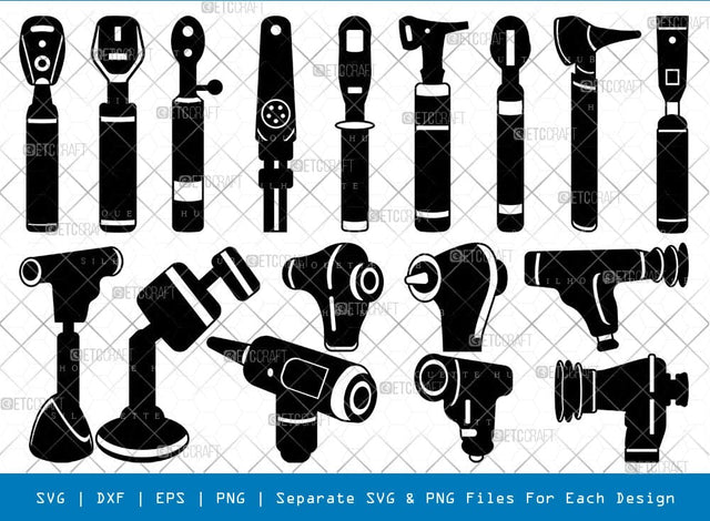 Ophthalmoscope Silhouette Svg Cricut Cut Files Png Bundle, SB01070 SVG ETC Craft 
