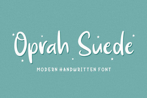 Oprah Suede Font Forberas 