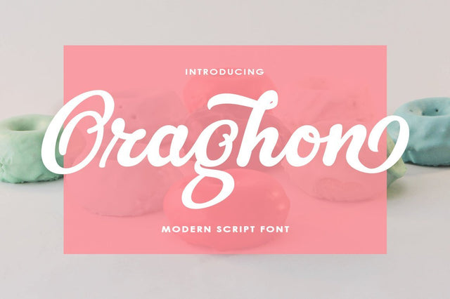 Oraghon Font Attract Studio 