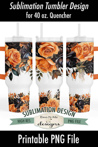 40 oz Sublimation Tumbler Design
