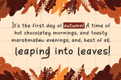 Orange Leafy - Display Font Font Attype studio 