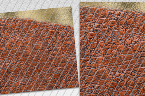 Orange Leather and Gold Foil 20oz Skinny Tumbler Sublimation Sublimation Marlene Campos 