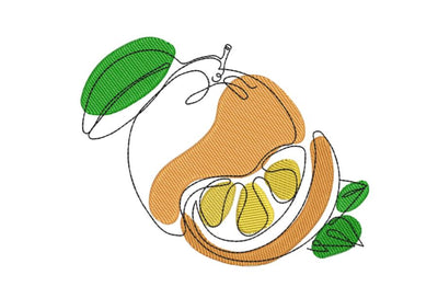 Orange machine embroidery Embroidery/Applique DESIGNS Canada Embroidery 
