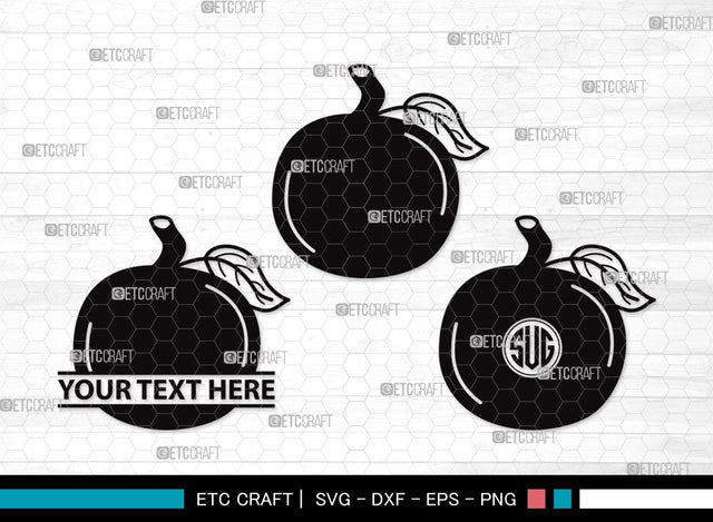 Orange Monogram SVG | Half Orange Svg | Fruit Svg | Orange Slice Svg | Orange Bundle | Summer SVG | Orange Clipart SVG ETC Craft 