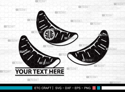 Orange Monogram SVG | Half Orange Svg | Fruit Svg | Orange Slice Svg | Orange Bundle | Summer SVG | Orange Clipart SVG ETC Craft 