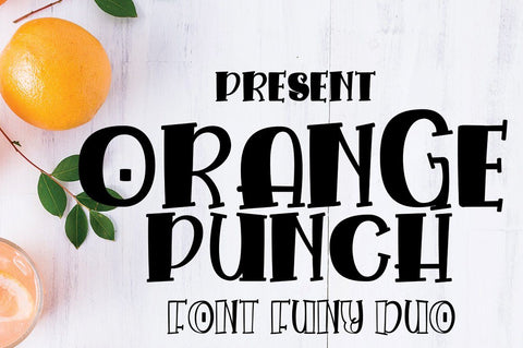 Orange Punch Font JH-CreativeFont 