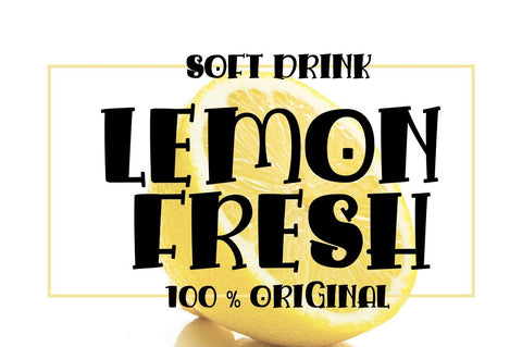 Orange Punch Font JH-CreativeFont 