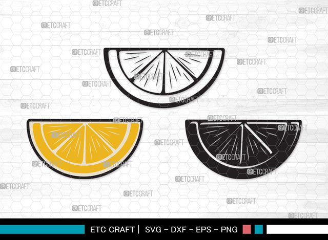 Orange SVG | Half Orange Svg | Fruit Svg | Orange Slice Svg | Orange Bundle | Summer SVG | Orange Clipart SVG ETC Craft 