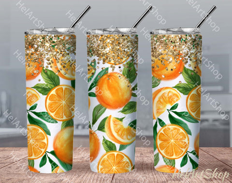 Oranges Tumbler PNG | Sublimation PNG Sublimation _HelArtShop_ 