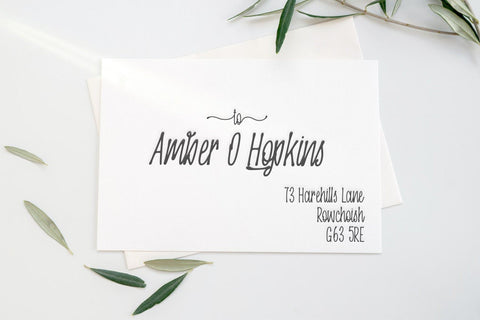 Oranjipen | Monoline Ink Style Script Font Font Katario Studio 