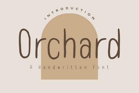 Orchard - Handwritten Font Font Alpaprana Studio 