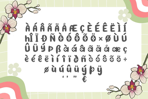 Orchid Dream Font Aisyah 