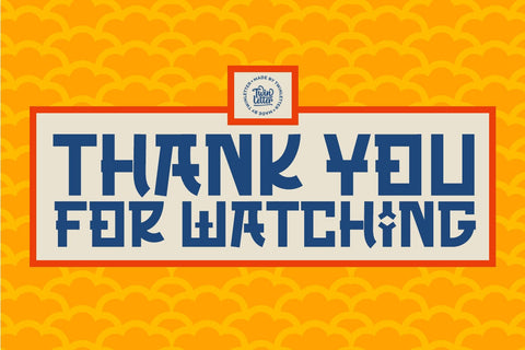 OREWA - Japanese style font Font twinletter 