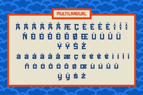 OREWA - Japanese style font Font twinletter 