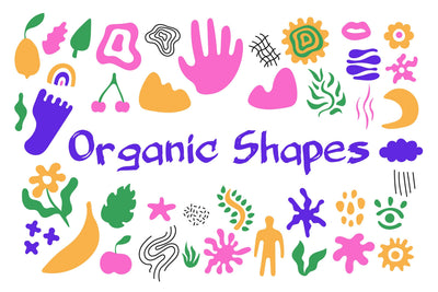 Organic Shapes Sublimation Rin Green 