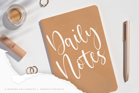 Oriental Dream Modern Calligraphy Font Font Letterative 