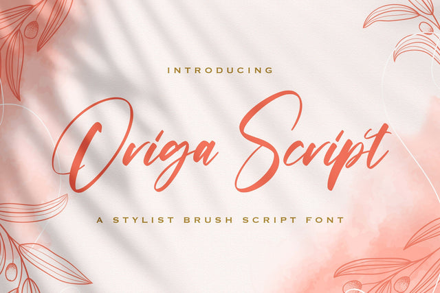 Origa Script - Handwritten Font Font StringLabs 