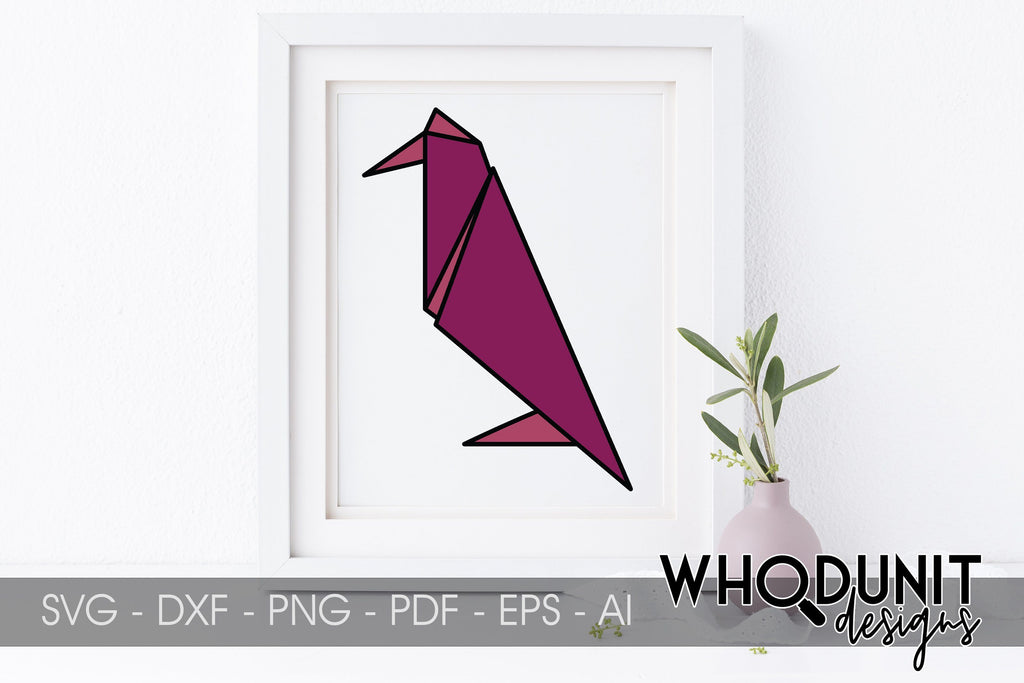 Origami Bird 3 SVG | Geometric Bird 3 SVG - So Fontsy