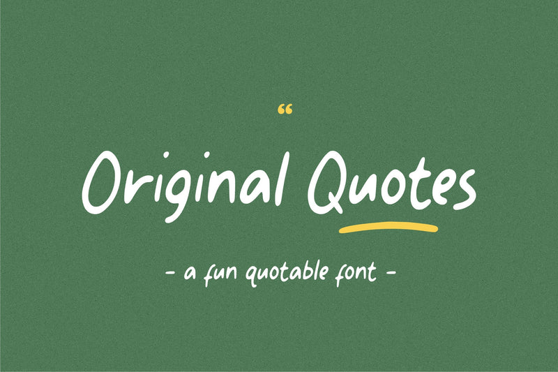 Original Quotes Fun Quotable Font Font Balpirick 