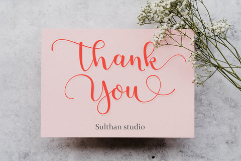 Original taste Font Sulthan studio 