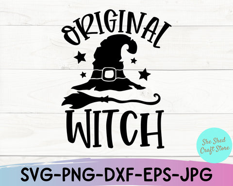 Original Witch Svg, Halloween Shirt Svg, Witches Svg, Witch Shirt, Basic Witch SVG She Shed Craft Store 