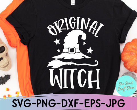 Original Witch Svg, Halloween Shirt Svg, Witches Svg, Witch Shirt, Basic Witch SVG She Shed Craft Store 